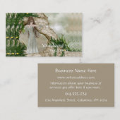 Beaux cartes de visite magiques d'imaginaire (Devant / Derrière)