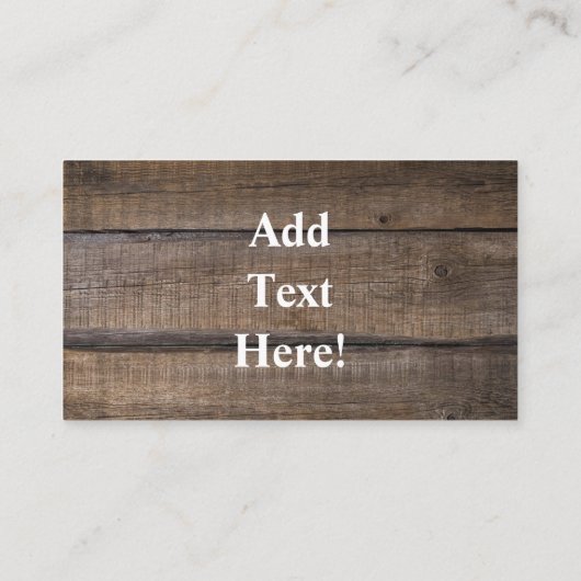 Beaux chevaux et Rustic Barn Carte de visite (Dos)