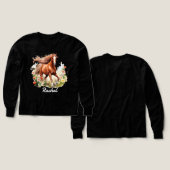 Beaux Chevaux Sauvages (Motif recto et verso)