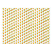 Beaux citrouilles sur nappe blanche (Devant (Horizontal))