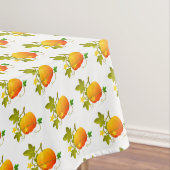 Beaux Citrouilles sur nappes blanches (In Situ)