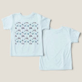 Beaux dauphins - Design motif numérique moderne 1 (Design Recto & Verso)