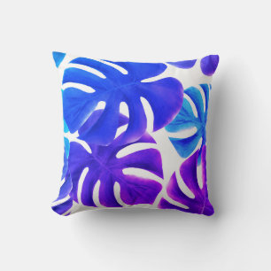 Beaux Feuilles tropicaux - Oreiller