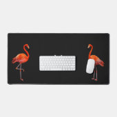 Beaux Flamants Roses & Monogramme (Clavier et souris)
