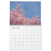 Beaux Jours de Printemps Calendrier Paysages Arbre (Mar 2027)