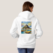 BEAUX Le Mont-Saint Michel Hoodie (Achterkant volledig)