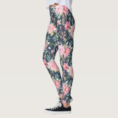 Beaux Leggings Floraux (Gauche)