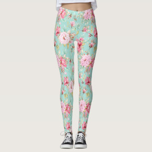 Beaux Leggings Floraux