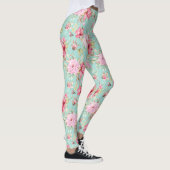 Beaux Leggings Floraux (Droite)