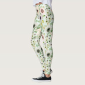 Beaux Leggings Floraux (Gauche)