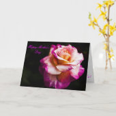 Beaux messages de carte de voeux de fête des mères (Fleur jaune)