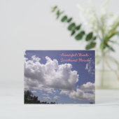 Beaux nuages SW Florida Carte postale (Debout devant)