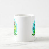Beaux oeufs de Pâques Café Mug (Centre)