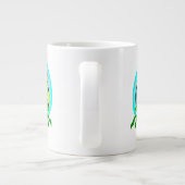 Beaux oeufs de Pâques Jumbo Café Mug (Dos)