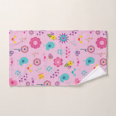 Beaux Oiseaux Abeilles Et Fleurs (Serviette à main)