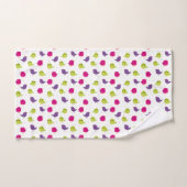Beaux oiseaux colorés (Serviette à main)