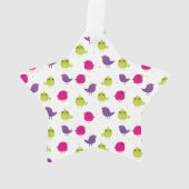 Beaux oiseaux colorés (dos)