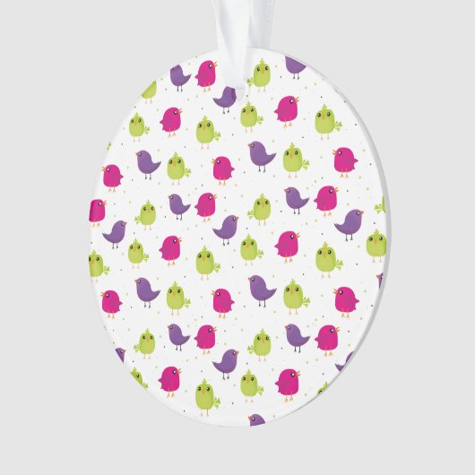 Beaux oiseaux colorés (devant)