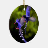 Beaux oiseaux en vol ornement d'arbre de Noël (Droite)