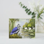 Beaux Oiseaux Par Carte Postale Lakeside (Debout devant)