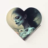 Beaux os IA Généré Carnet d'Art Généré (Dos)