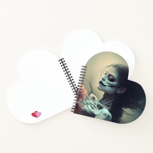 Beaux os IA Généré Carnet d'Art Généré (Intérieur)