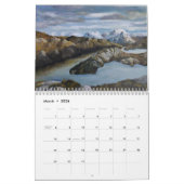 Beaux paysages calendrier 2023 -peintures à l'huil (Mar 2026)