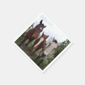 Beaux problèmes de cheval, serviettes en papier (Coin)