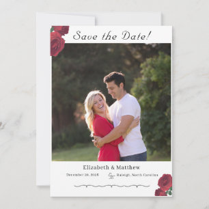 Beaux Rose catholique Enregistrer la carte de date