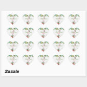 Beaux Stickers Mariage Succulents (Feuille)