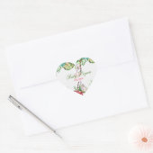 Beaux Stickers Mariage Succulents (Enveloppe)