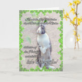 Beaux vœux de Pâques pour vos proches ! Carte (Fleur jaune)