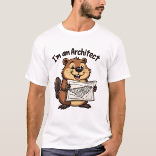 Beaver Architect – Dam Bouwer T-shirt