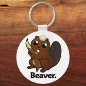 Beaver Beaver. Sleutelhanger (Voorkant)