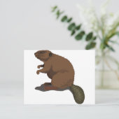Beaver Briefkaart (Staand voorkant)