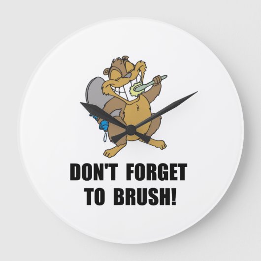 Beaver Brush Grote Klok (Voorkant)