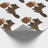 Beaver Cadeaupapier (Hoek)
