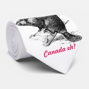 Beaver Canada eh?  Verlichtingsroute Stropdas