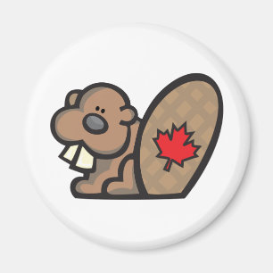 Beaver canada magneet