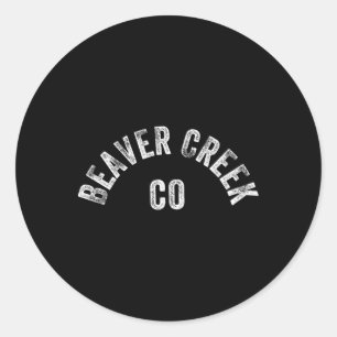 Beaver Creek Co Beaver Creek Colorado Loca Ronde Sticker