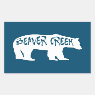 Beaver Creek Colorado Beer Rechthoekige Sticker