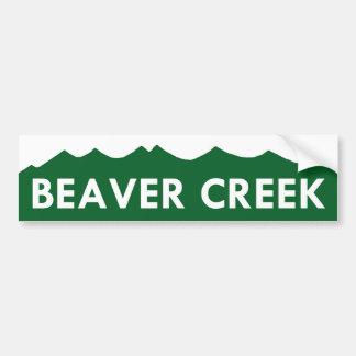 Beaver Creek Colorado Bumpersticker