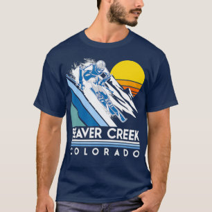Beaver Creek Colorado Retro Ski T-shirt