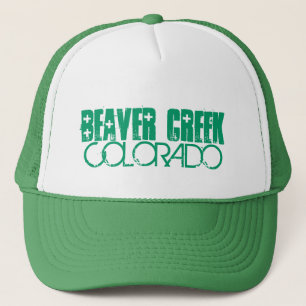 Beaver Creek Colorado simple casquette vert