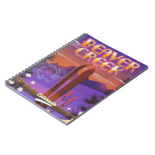 Beaver creek Colorado ski-poster Notitieboek