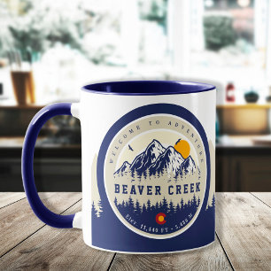 Beaver Creek Colorado Vlag Berg Ski Souvenir Mok