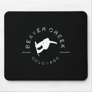 Beaver Creek Retro  grafisch snowboard Muismat