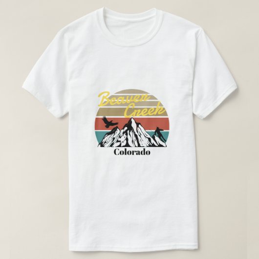Beaver Creek ski - Colorado T-shirt (Design voorkant)