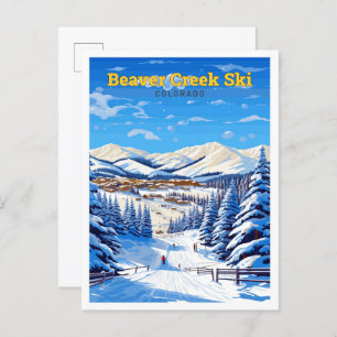 Beaver Creek Ski Colorado Travel  Briefkaart