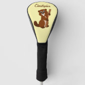 Beaver Design Golfheadcover (Voorkant)